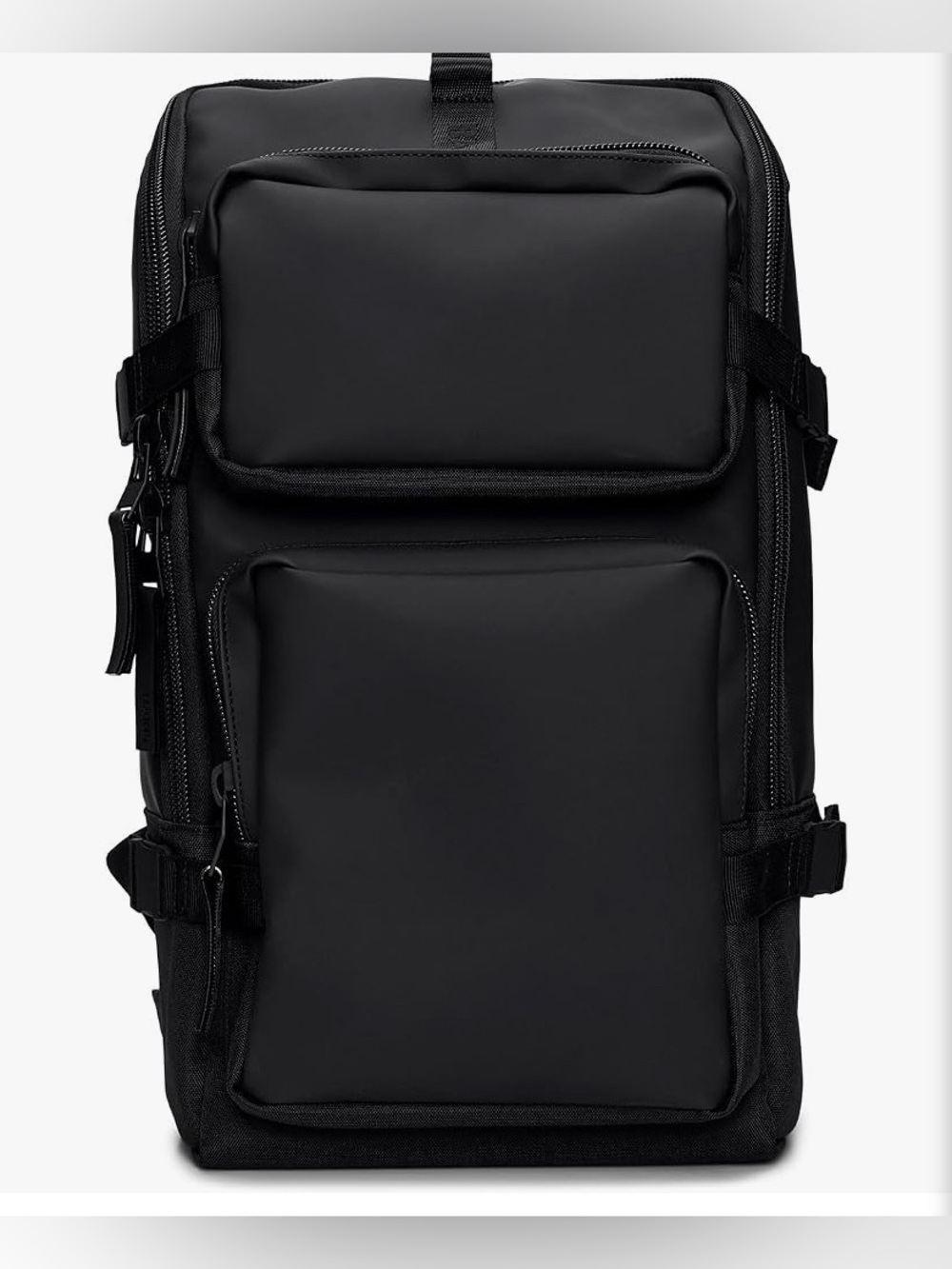 RAINS Trail Cargo Bag Luggage Backpack - Black NEW NWT